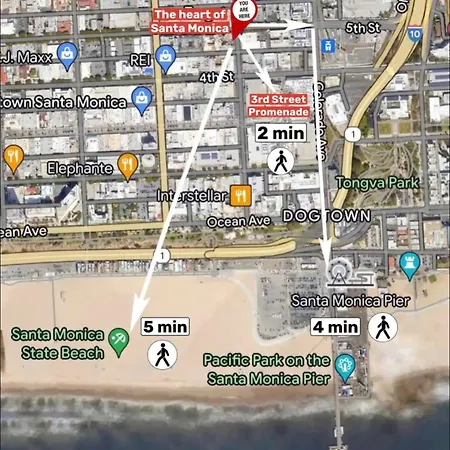 4 Santamonica De Lux Apartment Los Angeles Exterior photo
